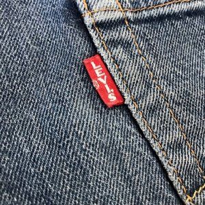 Men's Levis 512 Leather Patch and Capital E Size 34